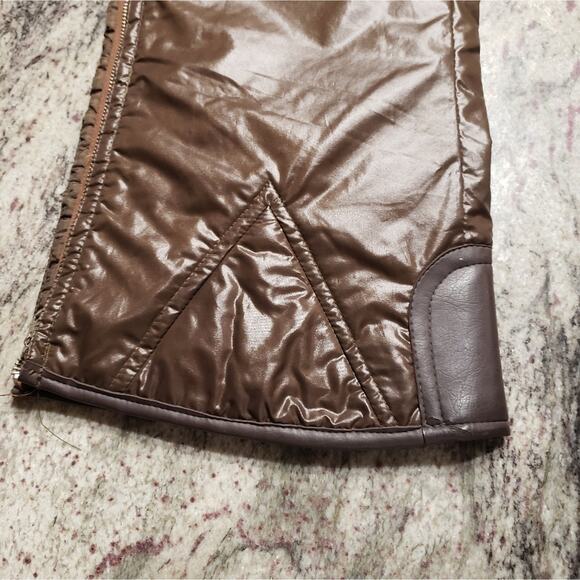Penny's vintage snow pants brown British Crown‎ Colony of Hong Kong label LG - Picture 11 of 15